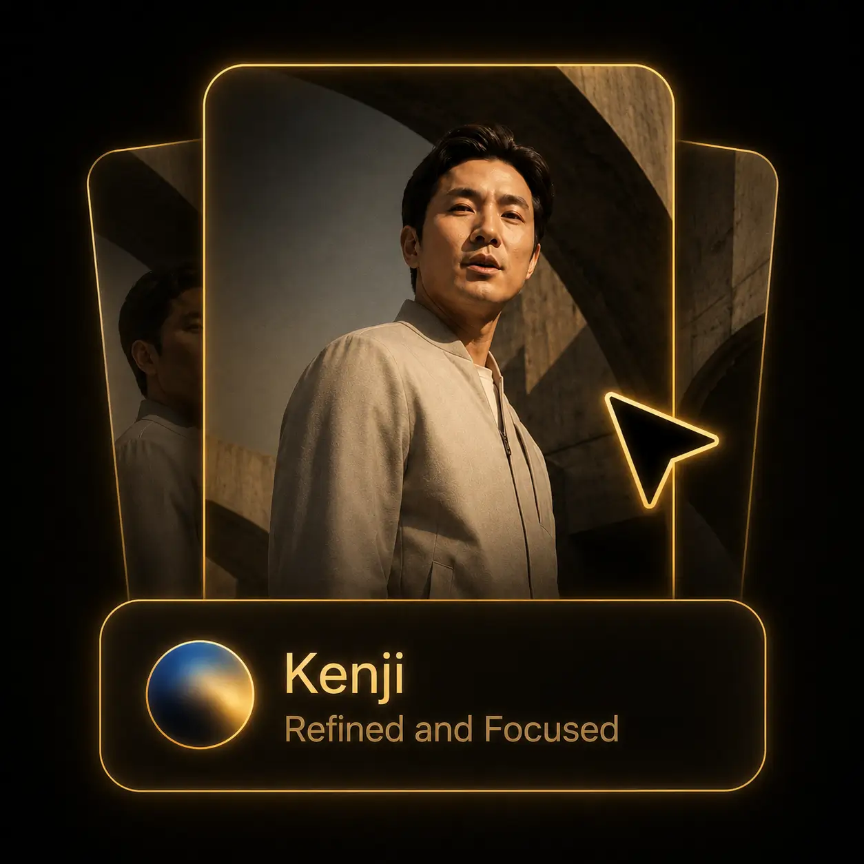 Voice and avatar selection for an AI video
